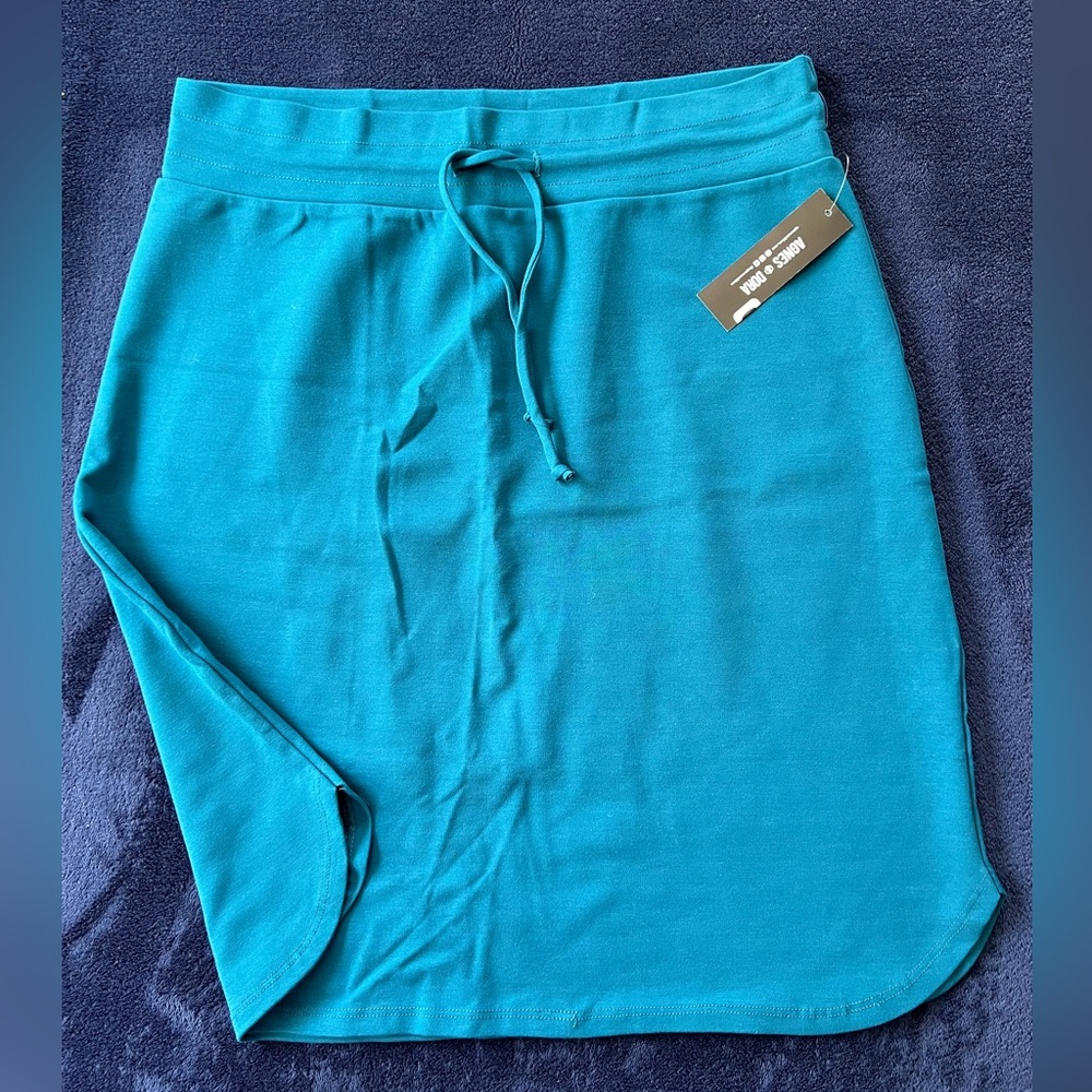 Agnes & Dora teal skirt - size XL